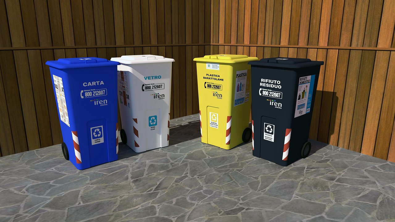 dustbins