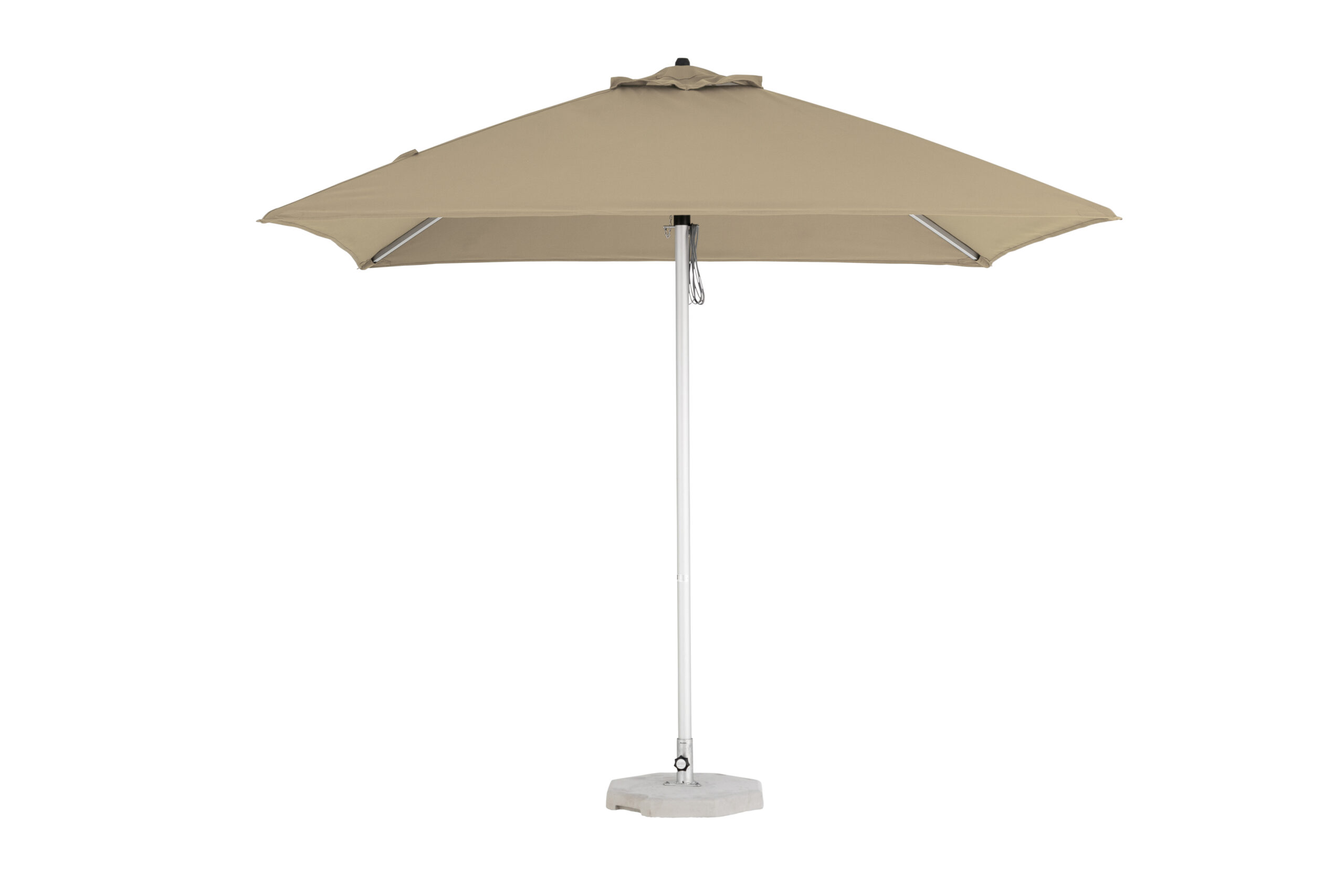 Center Pole Taku premium aluminium frame and canopy detail
